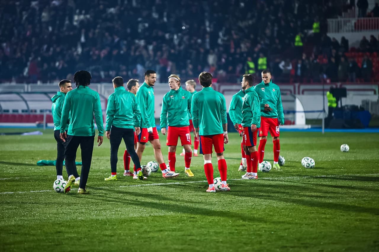 Momčad Rapida se zagrijava