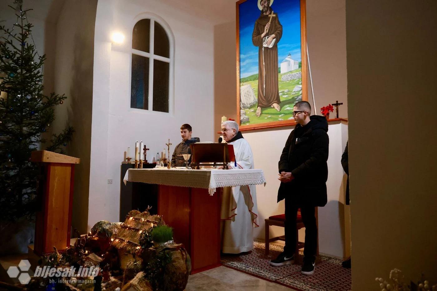 Emotivna polnoćka u Raškoj Gori obilježena riječima koje su dirnule vjernike