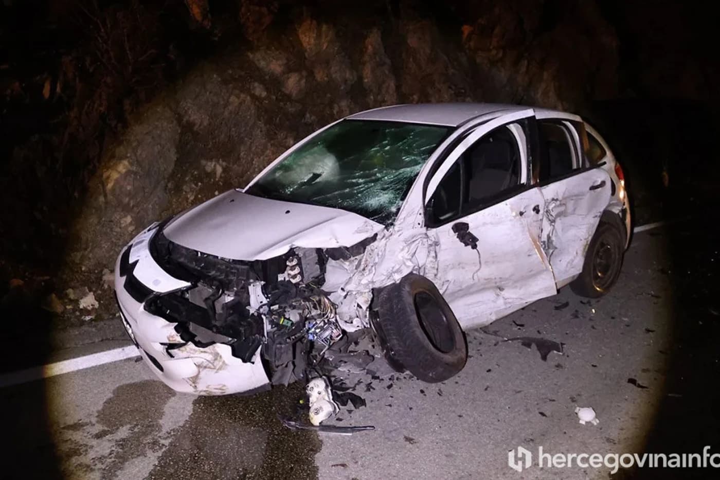 Prometna nesreća na magistralnoj cesti Čapljina - Ljubuški