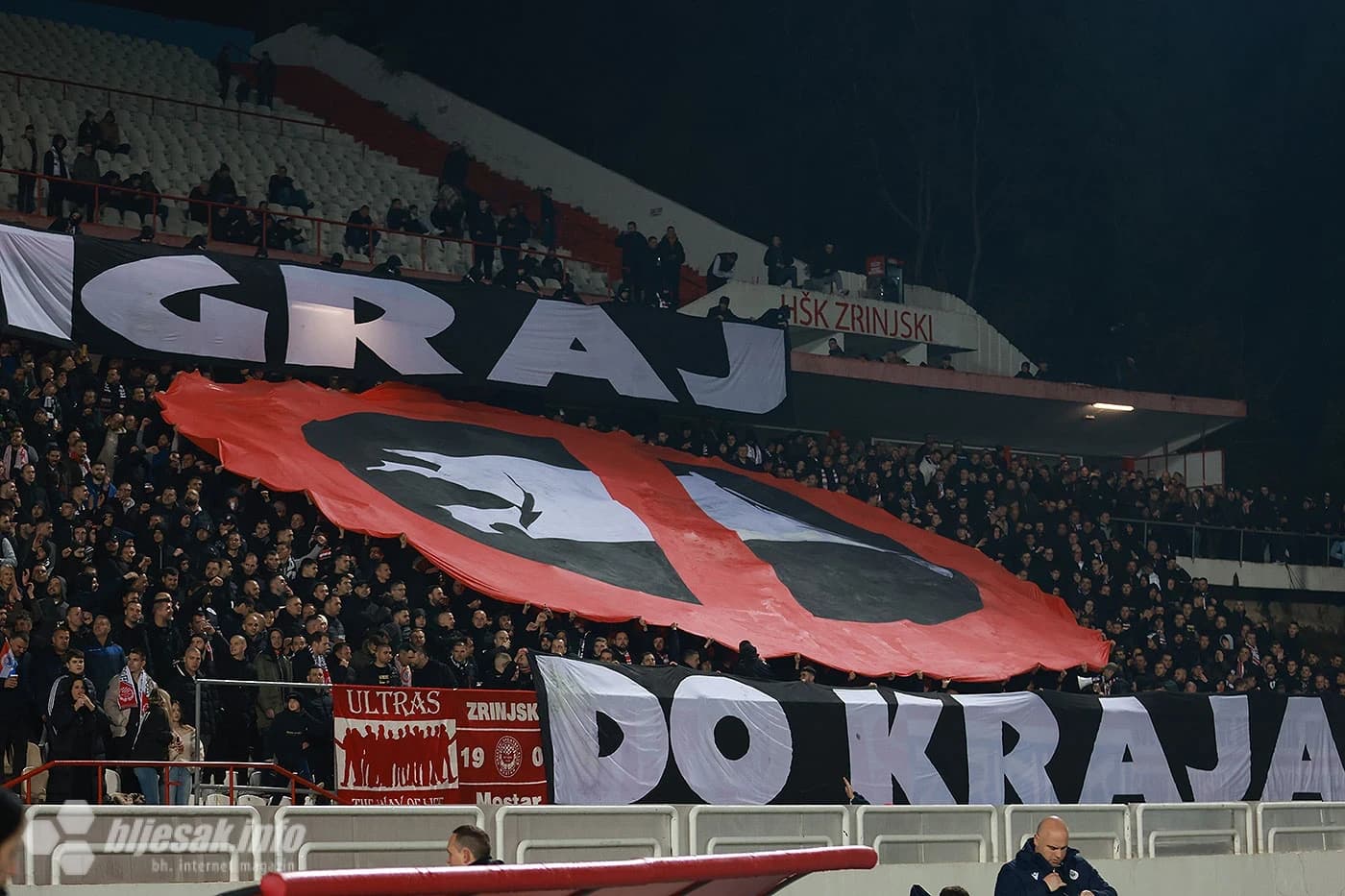 Koreografija Ultrasa na utakmicama UEFA Konferencijske lige