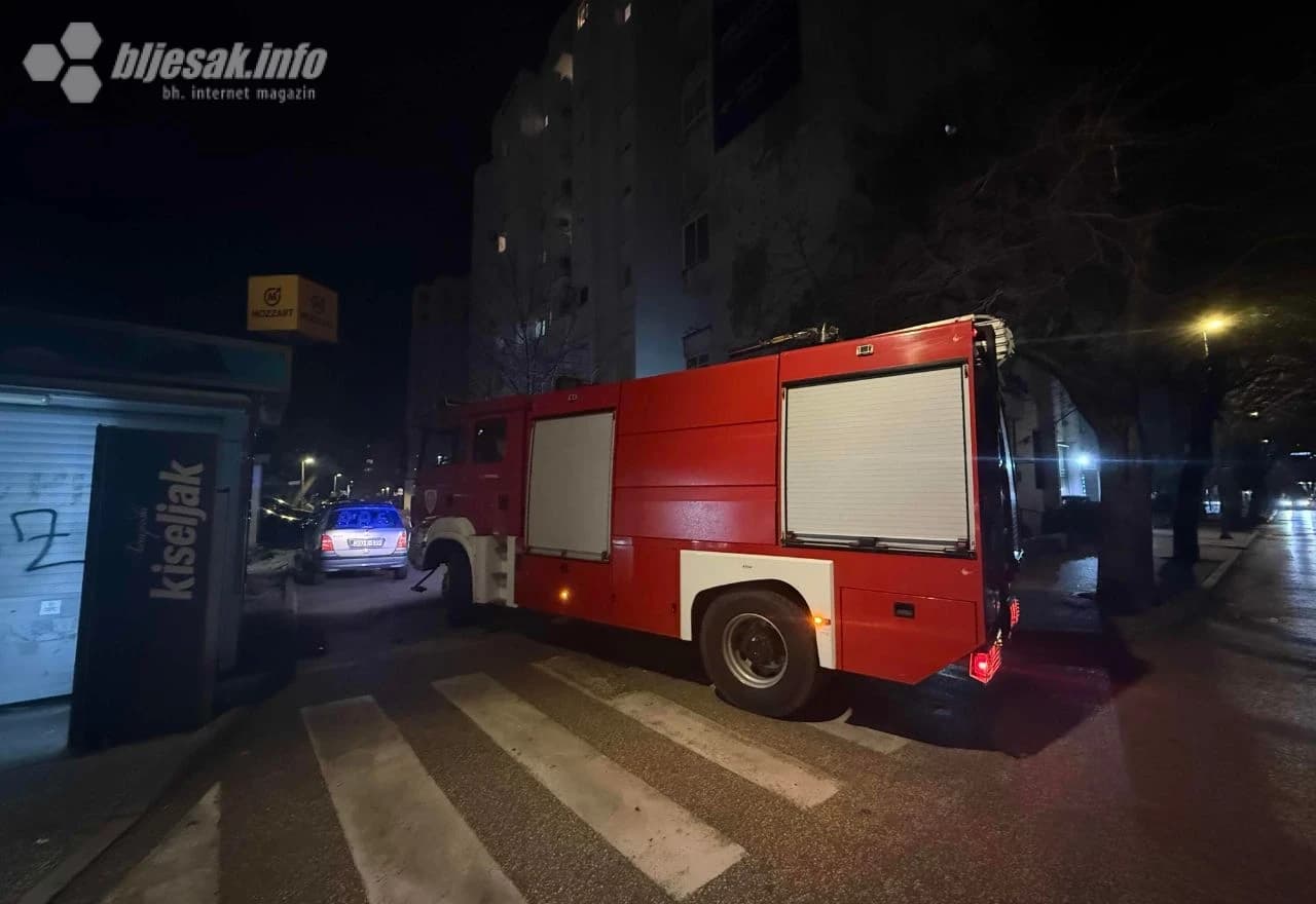 Intervencija tijekom novogodišnje noći u Mostaru