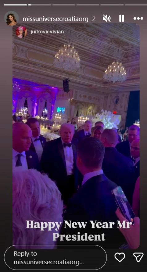 Na Instagramu je podijelila fotografije američkog predsjednika