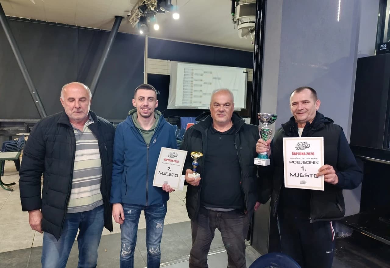 Mario i Ševo osvojili BELA MASTERS 2026 u Čapljini
