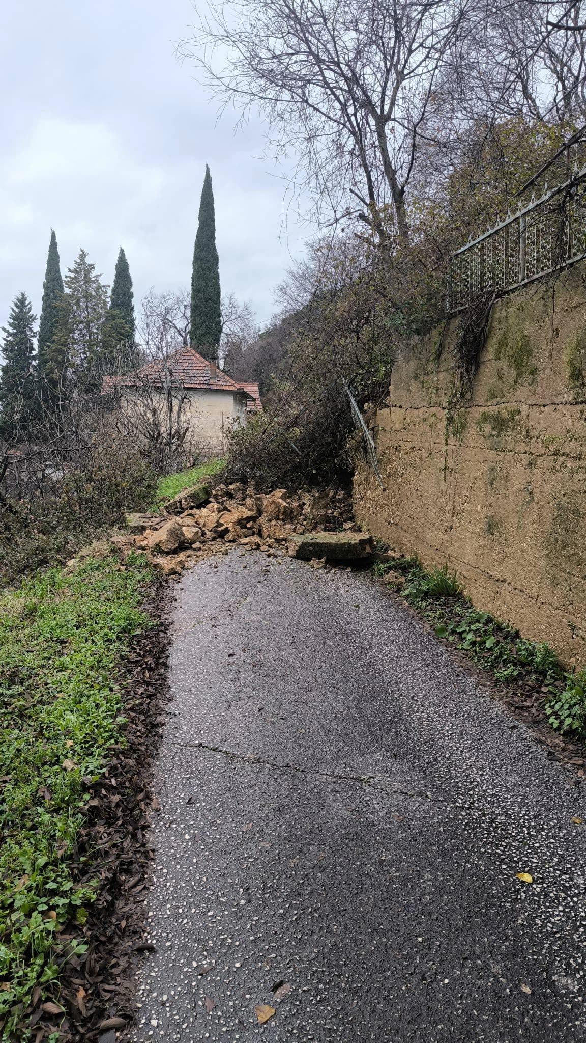 Odron u naselju Podgreda u općini Čitluk