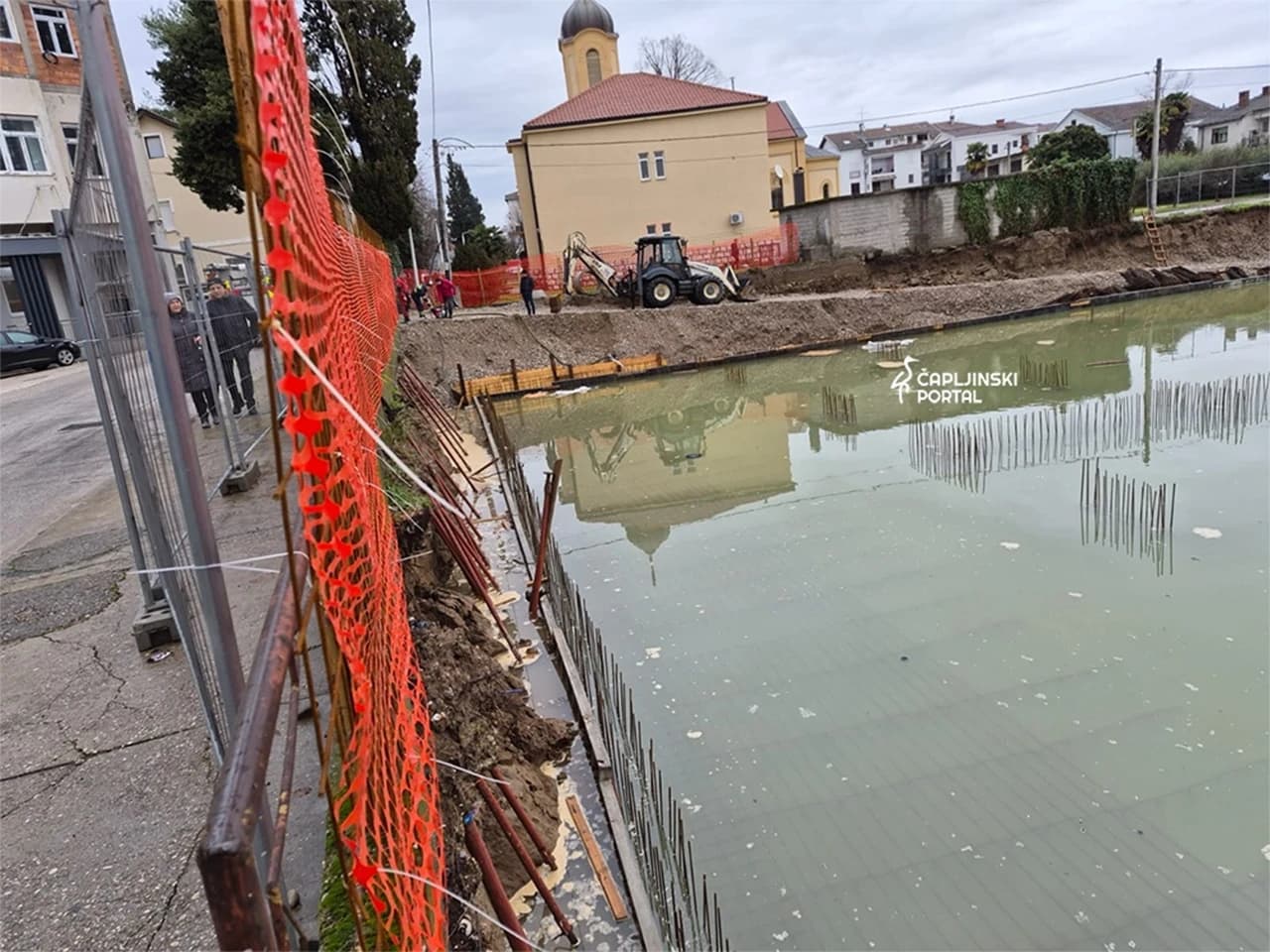 Gradilište Pastoralnog centra u Čapljini