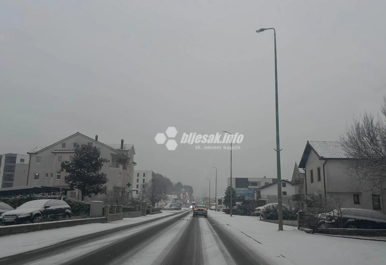 Snijeg u Širokom Brijegu