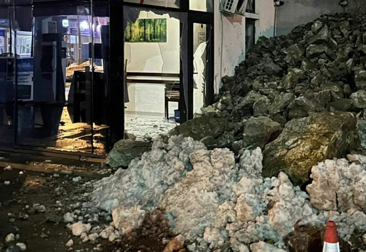 Odron na magistralnom putu