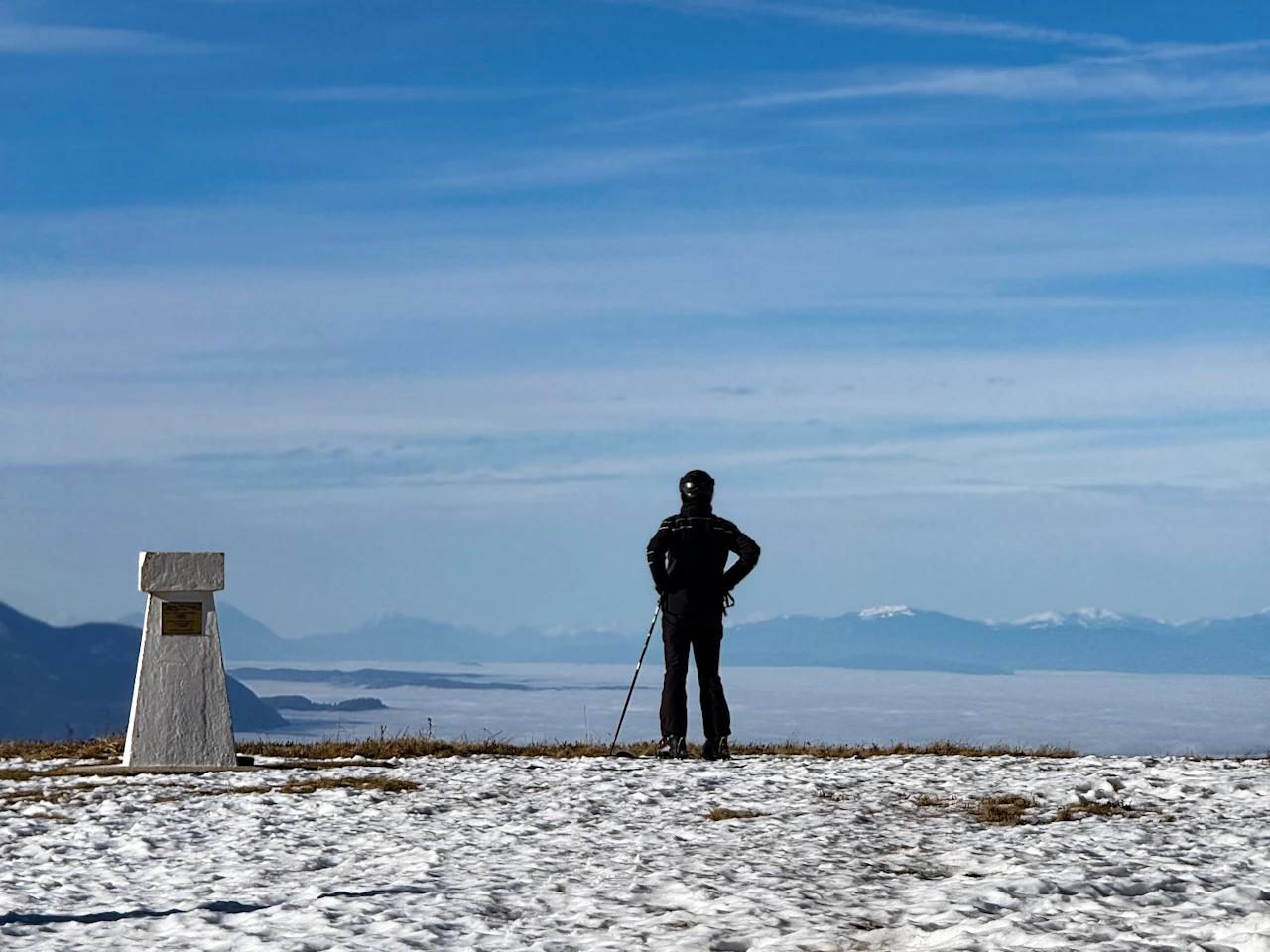 Pogled sa vrha Kope planine pruža se diljem Štajerske