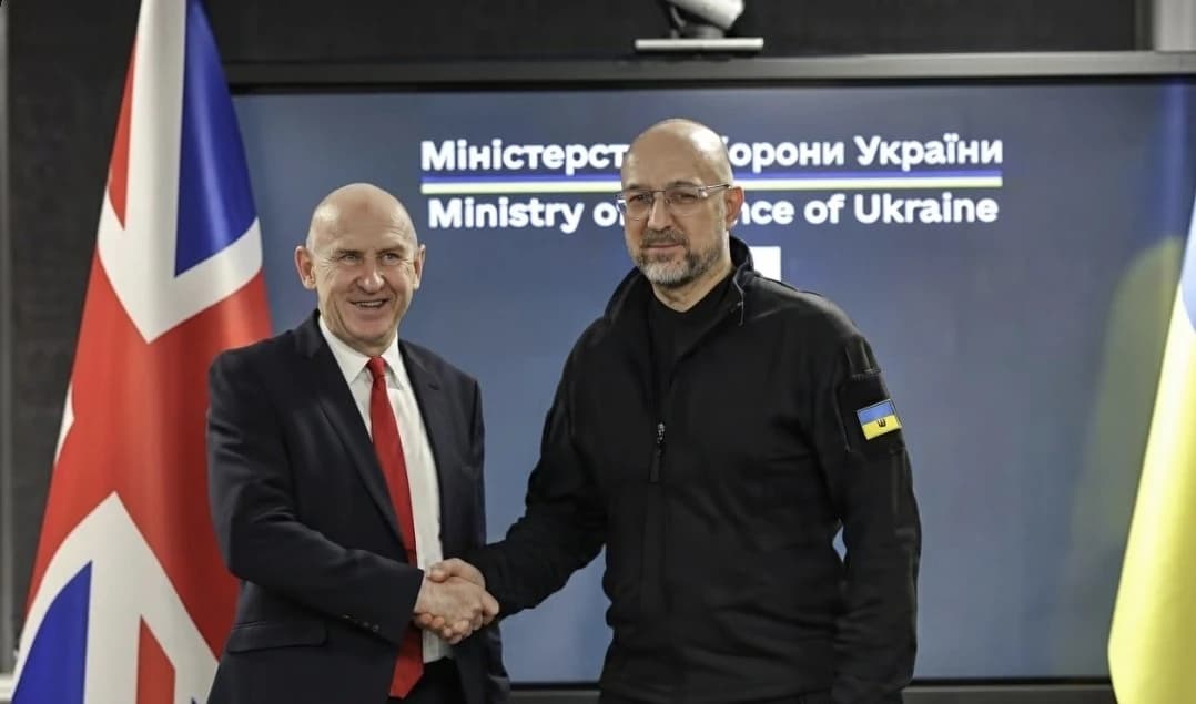 Britanski ministar obrane John Healey u Ukrajini