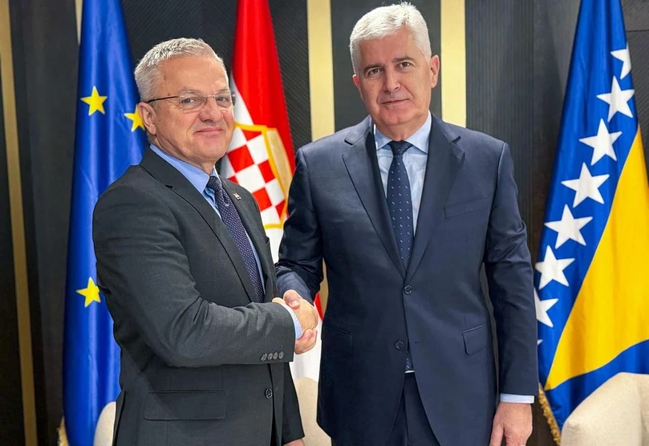 Dragan Čović i Zvonko Milas