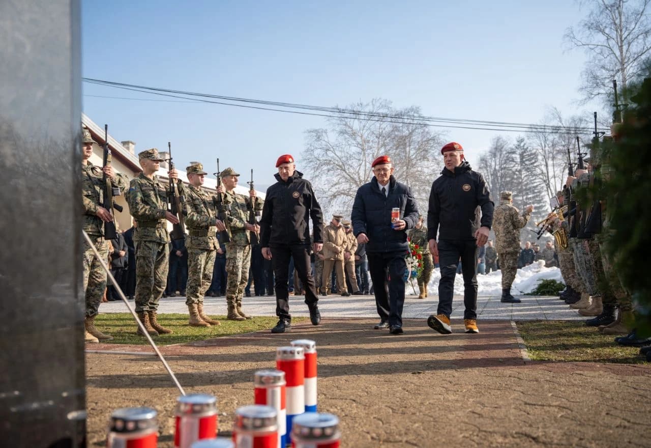 32. obljetnica utemeljenja 3. gardijske motorizirane brigade HVO-a "Jastrebovi"