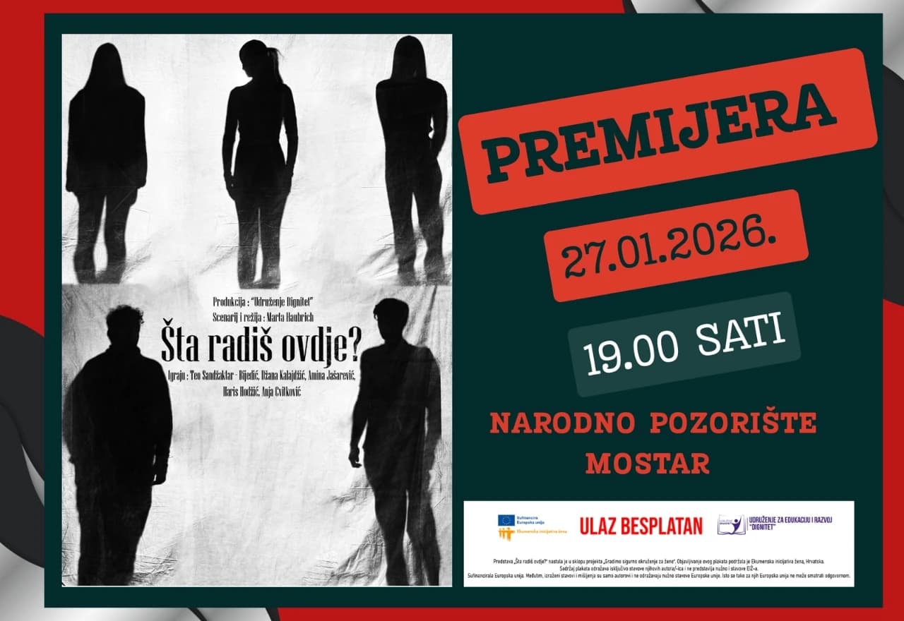 "Šta radiš ovdje?"