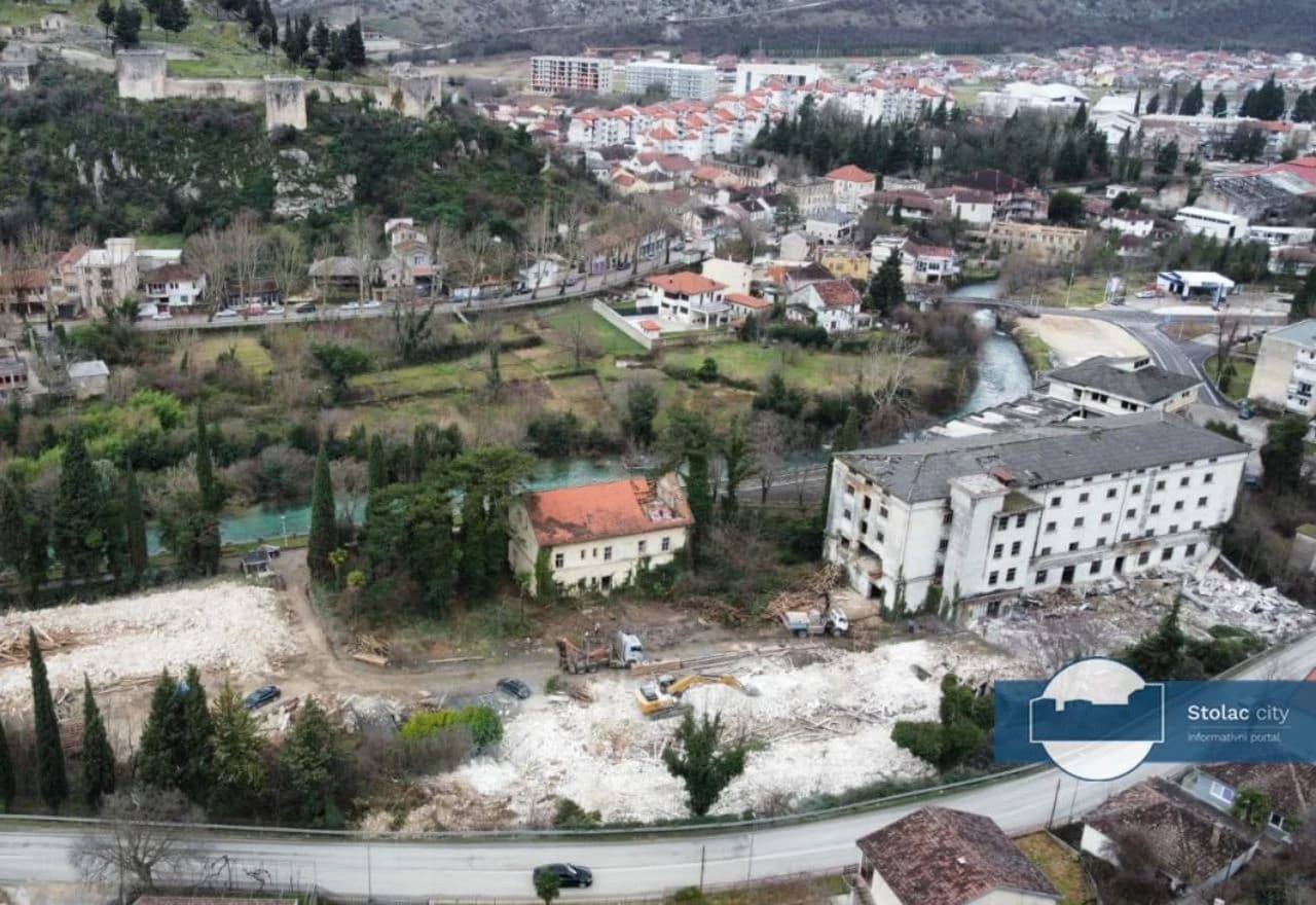 Uklanjaju se objekti Duhanske stanice u Stocu