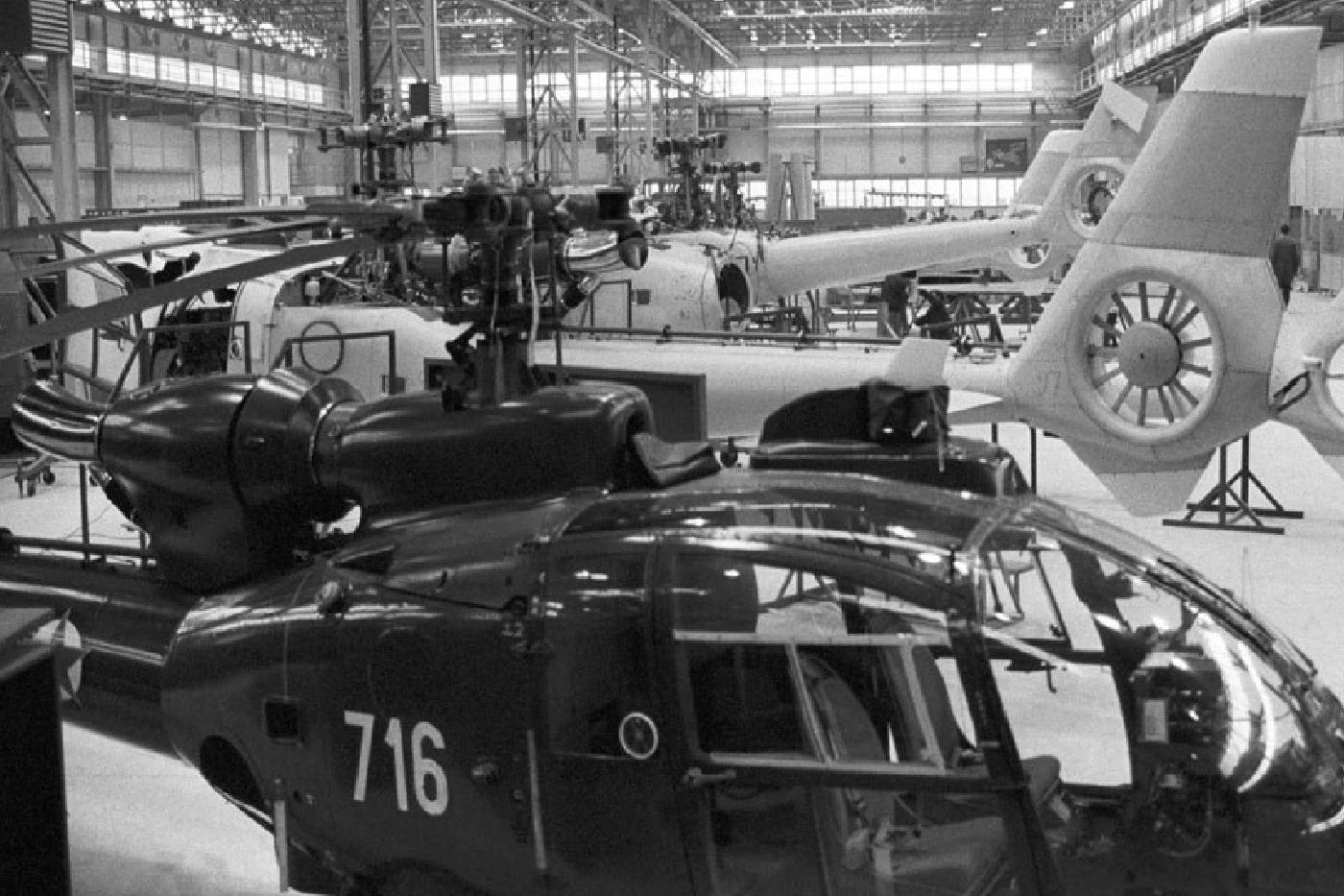 Sklapanje helikoptera Gazelle u Mostaru