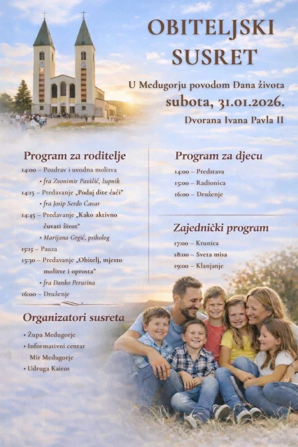 Obiteljski susret povodom Dana života