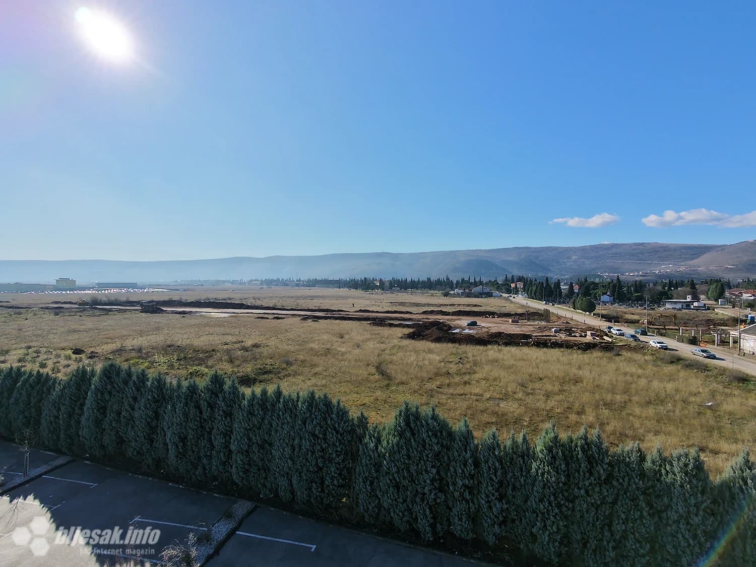 Pogledajte iz zraka završne radove na Južnoj obilaznici Mostara