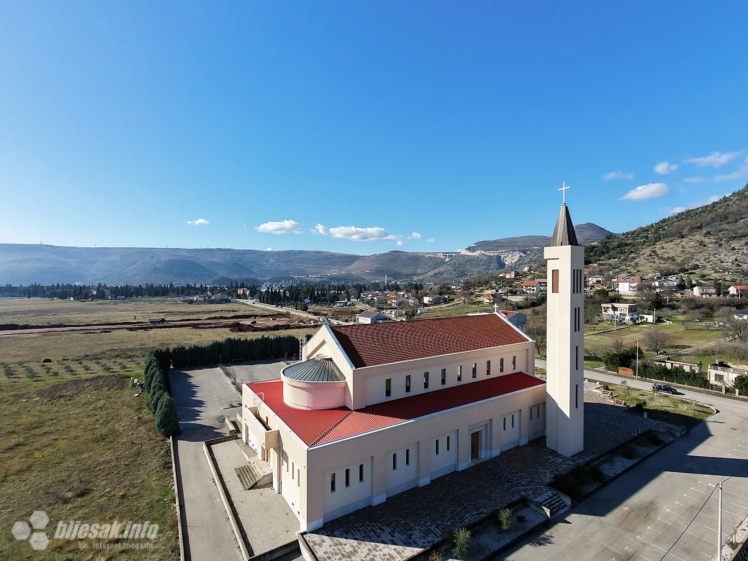 Pogledajte iz zraka završne radove na Južnoj obilaznici Mostara