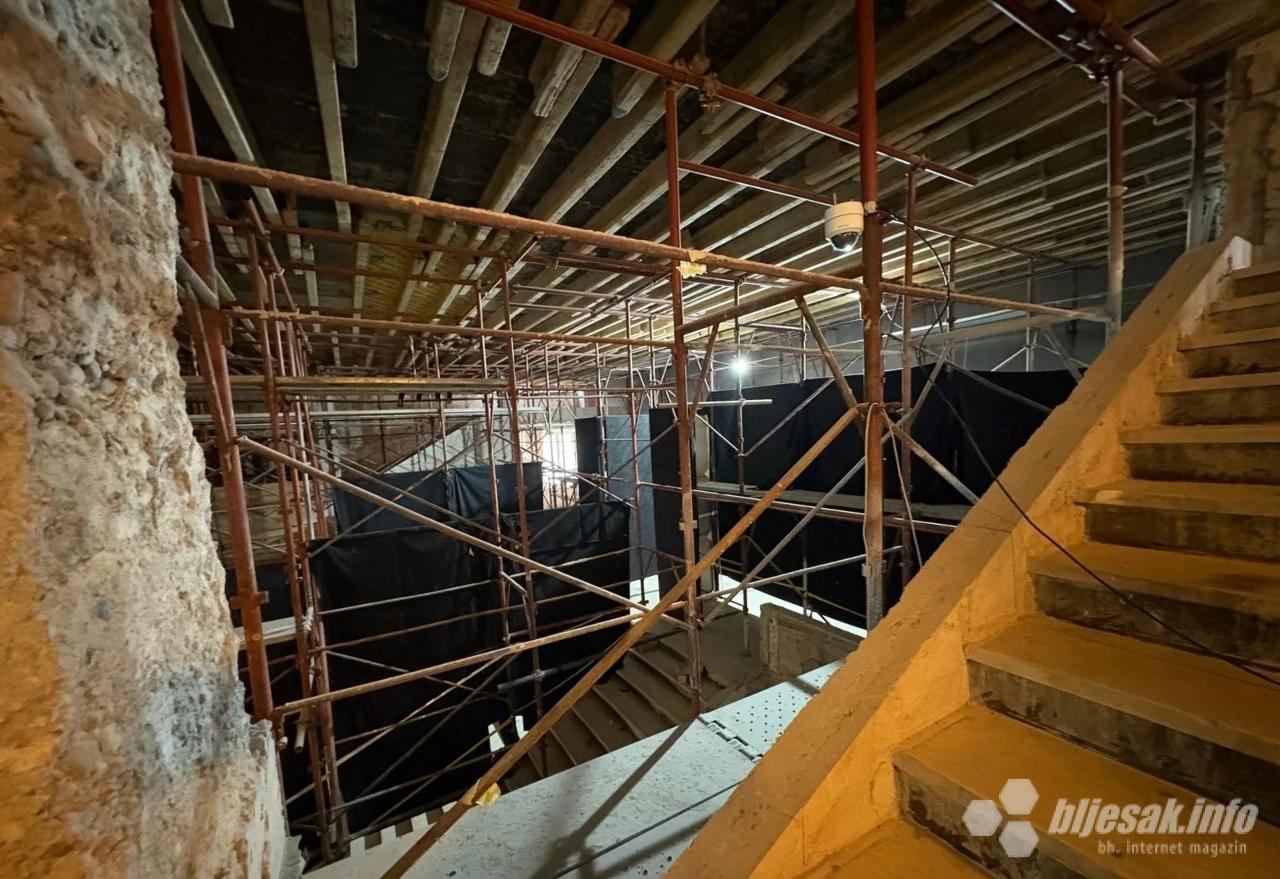 Radovi u Hrvatskom domu herceg Stjepan Kosača