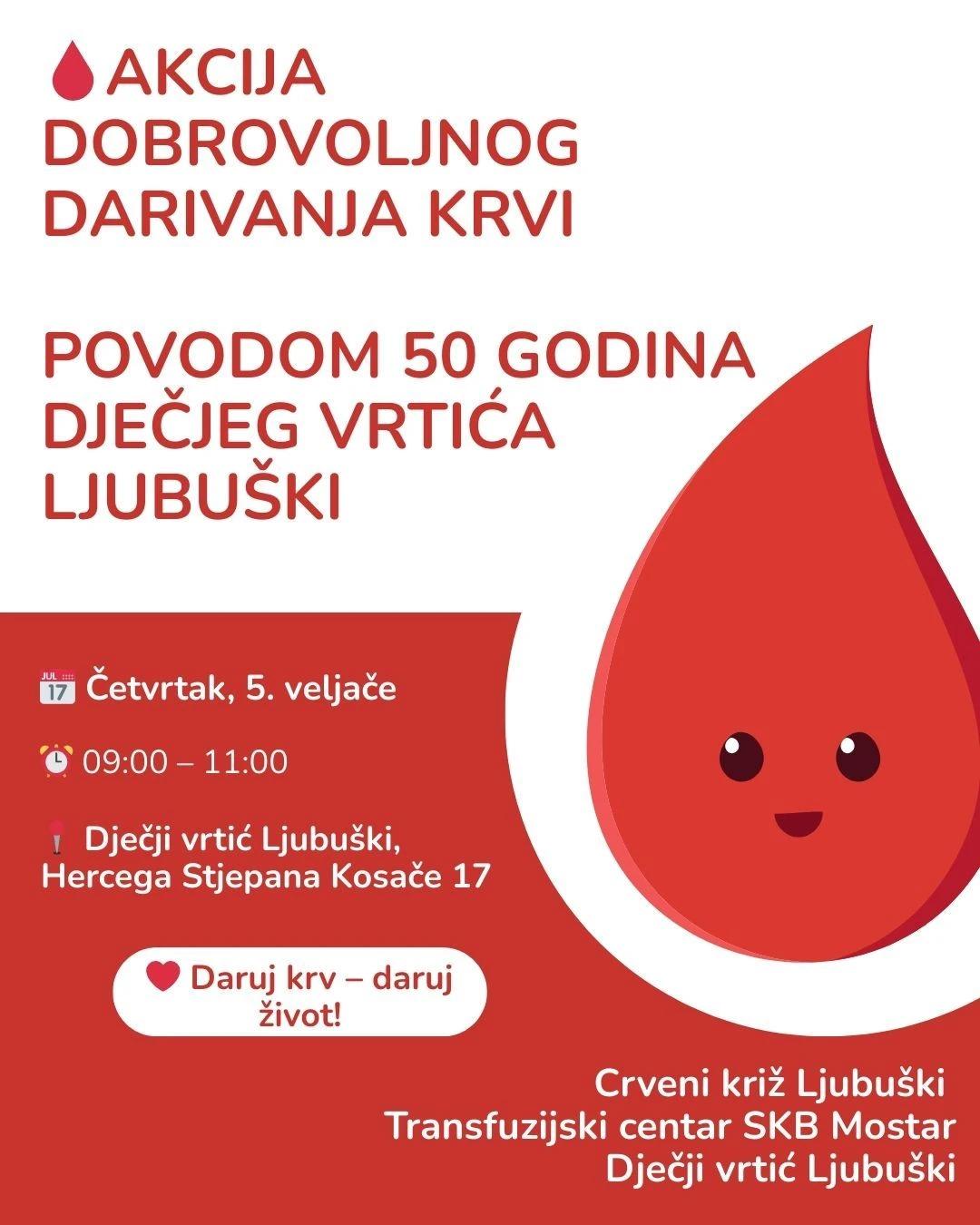 Akcija darivanja krvi