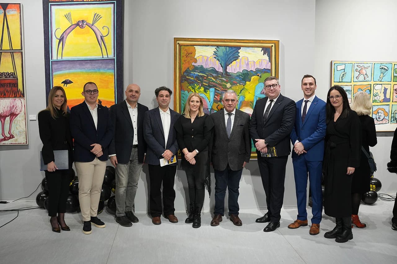 Mostar sinoć živio umjetnost uz izložbu Oblak u glavi