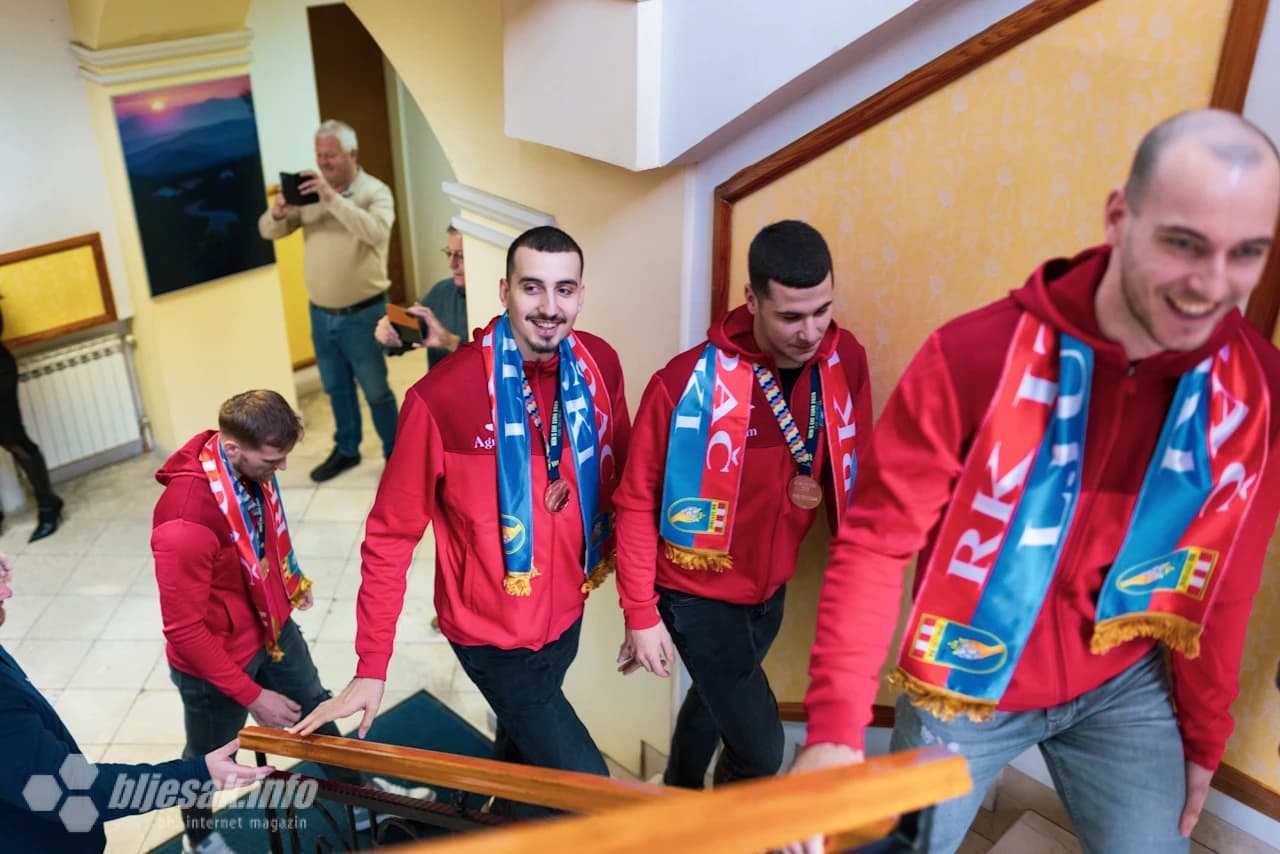 Gradonačelnik Ljubuškog dočekao rukometaše