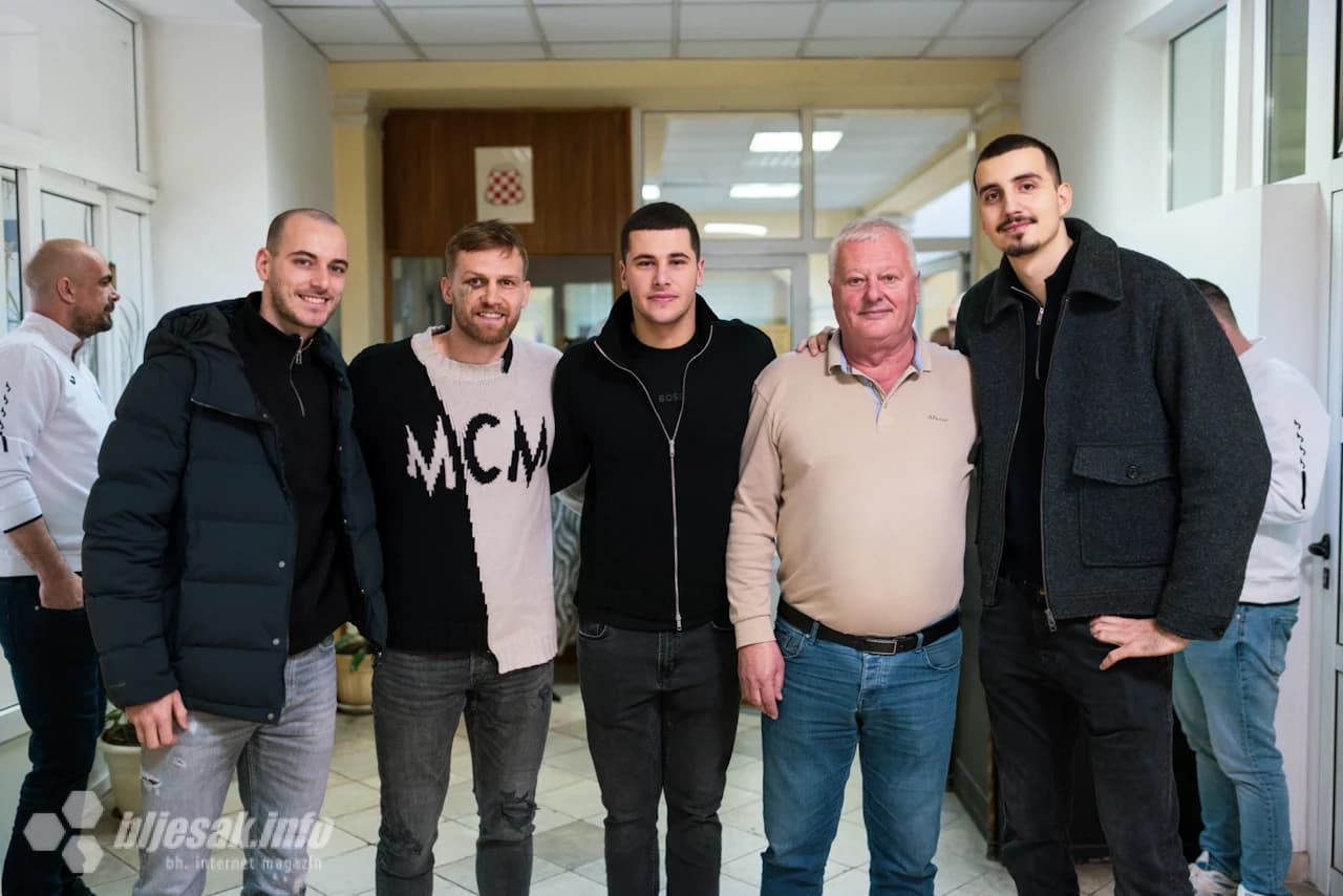 Gradonačelnik Ljubuškog dočekao rukometaše