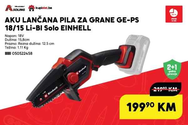 AKU LANČANA PILA ZA GRANE GE-PS