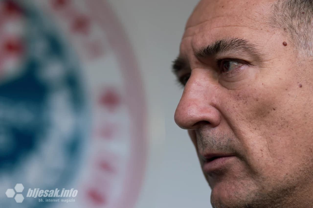 Trener HŠK Zrinjski Igor Štimac