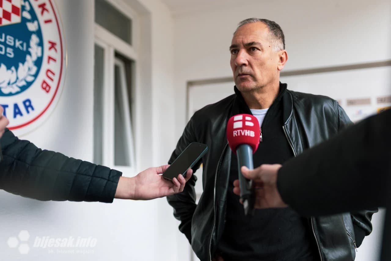 Trener HŠK Zrinjski Igor Štimac