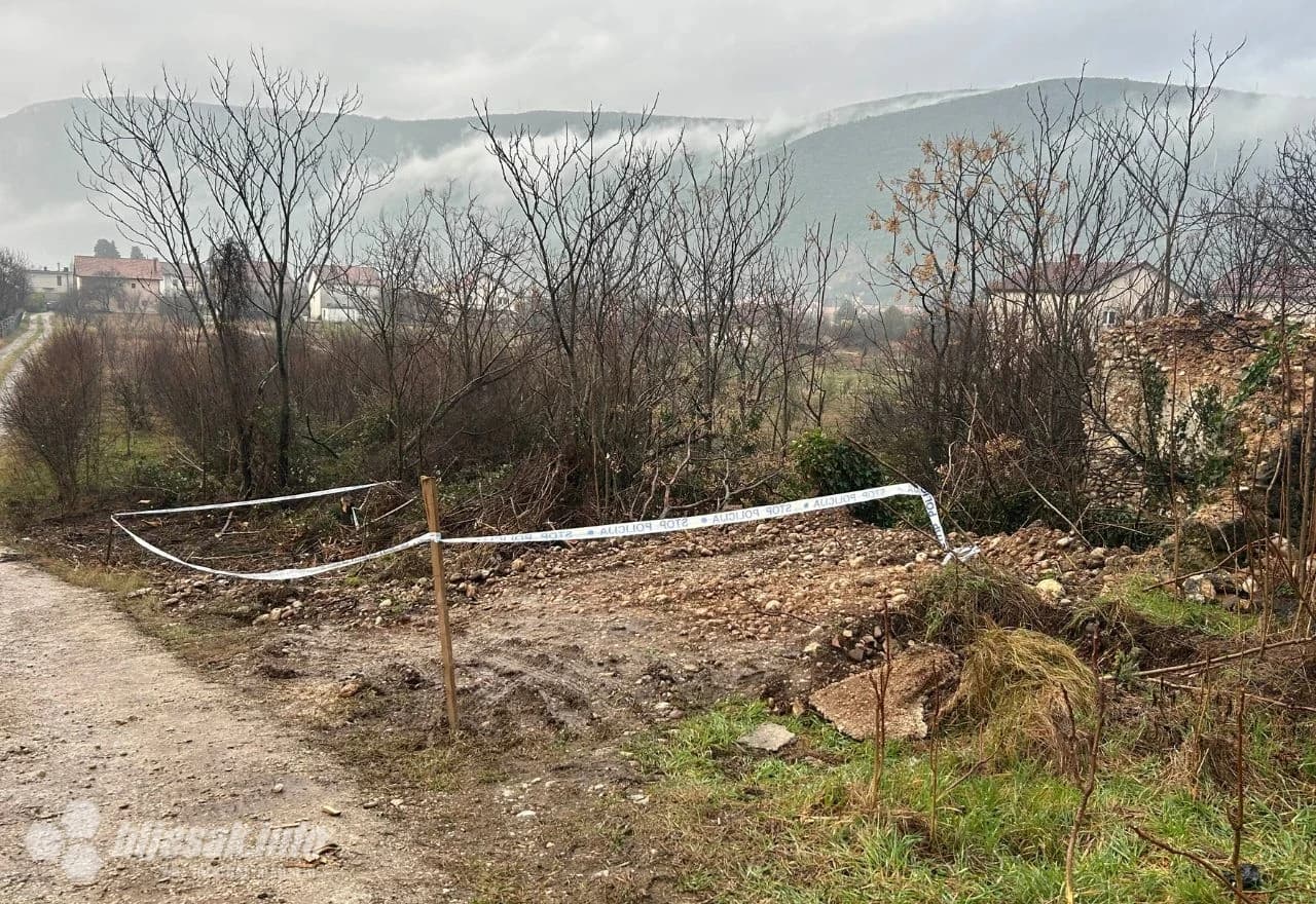 Lokalitet označen policijskom trakom