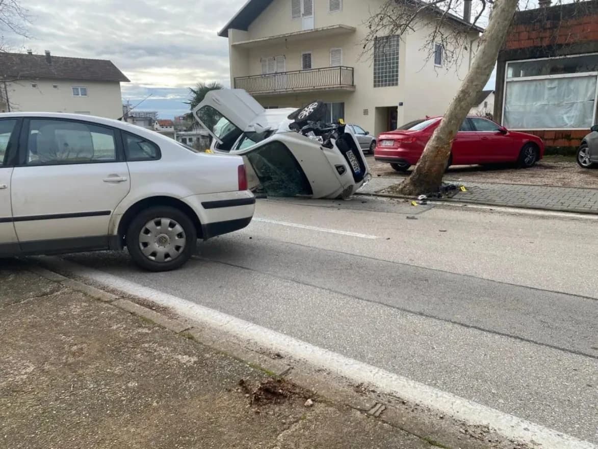 Prometna nesreća u Grudama
