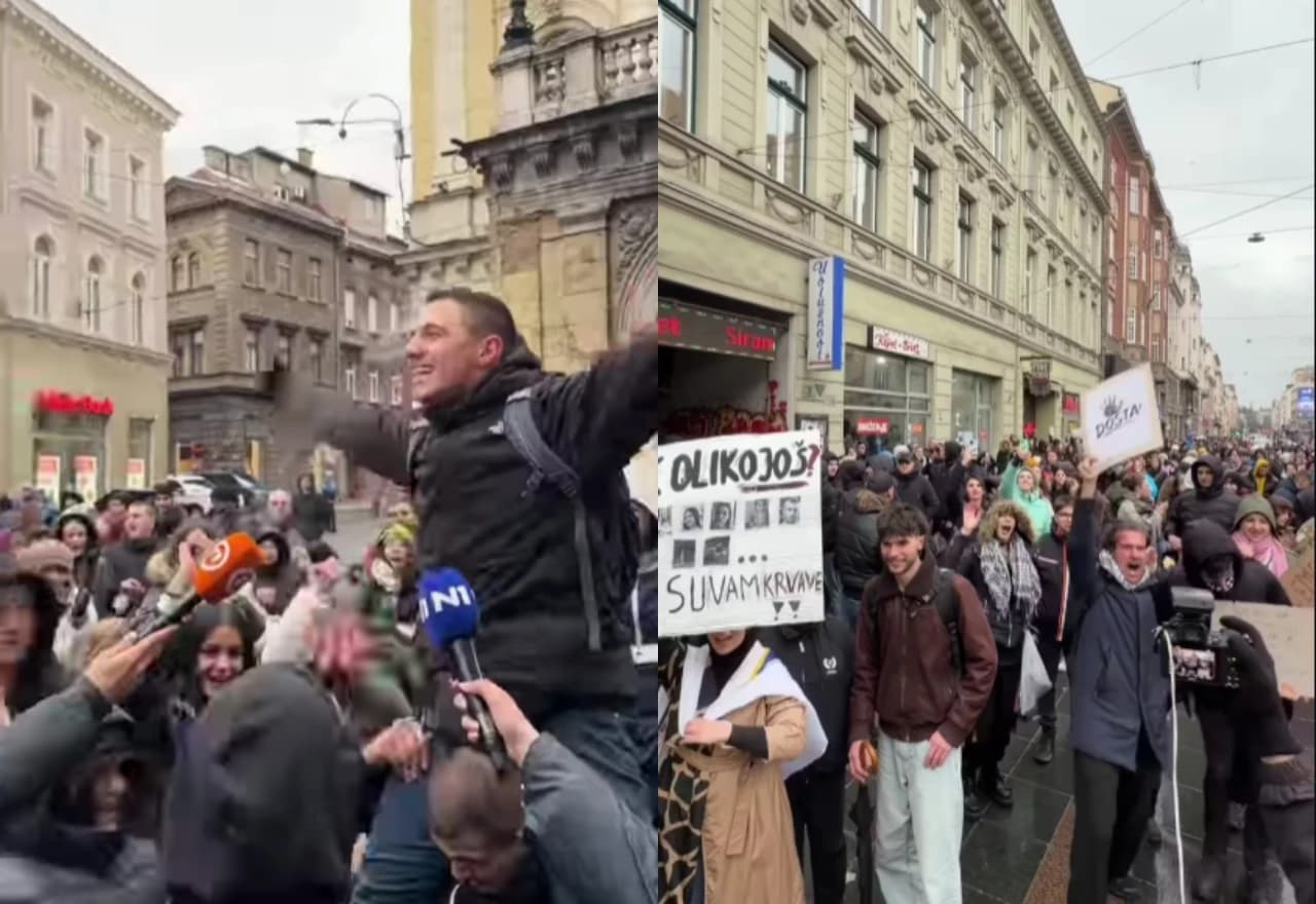 Pogledajte kako su Sarajlije reagirale na pad Vlade KS