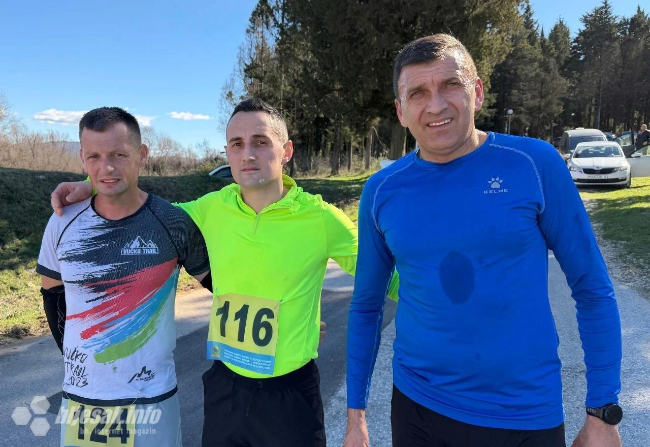 CISM Day Run na Hutovu blatu: Ivaković (u sredini), Dabić (lijevo) i Šuman (desno)