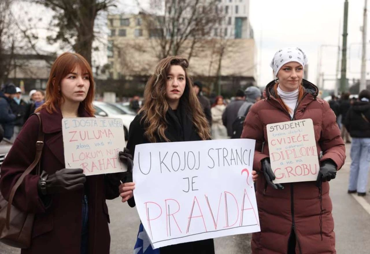 Prosvjedi u Sarajevu