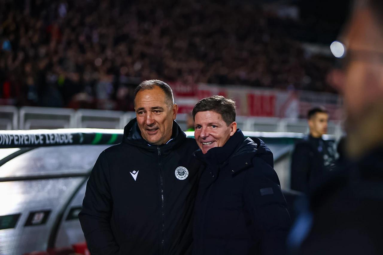 Oliver Glasner na Stadionu HŠK Zrinjski