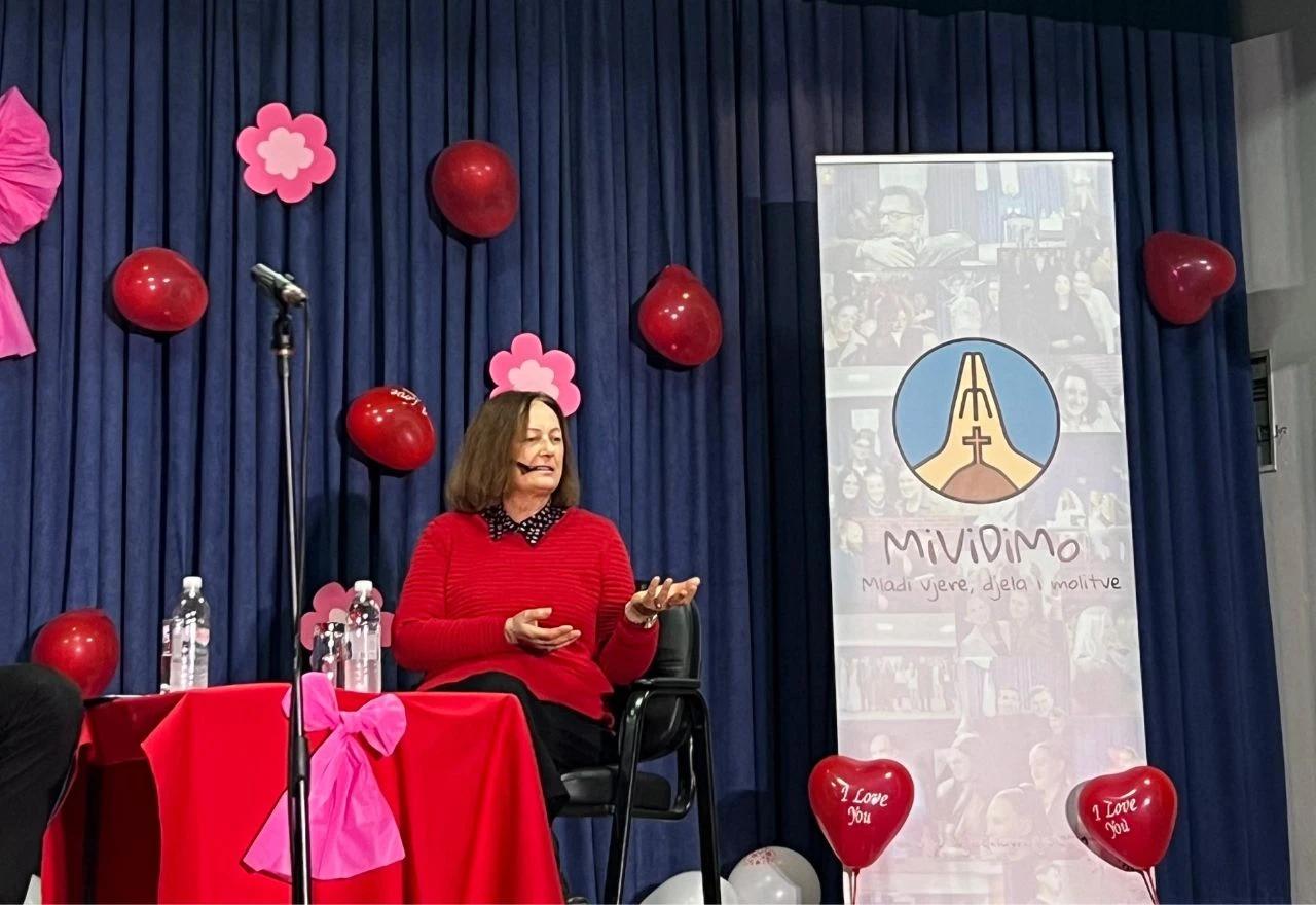 Dr. Asja Palinić Cvitanović na tribini