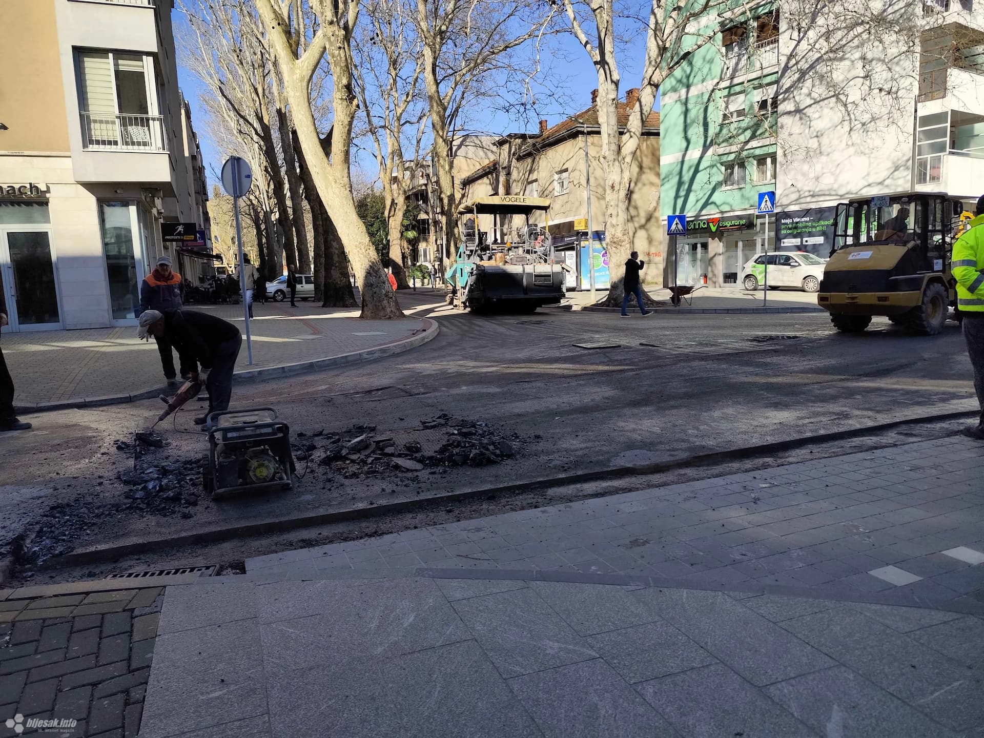 Kreće asfaltiranje u Ulici kralja Petra Krešimira IV