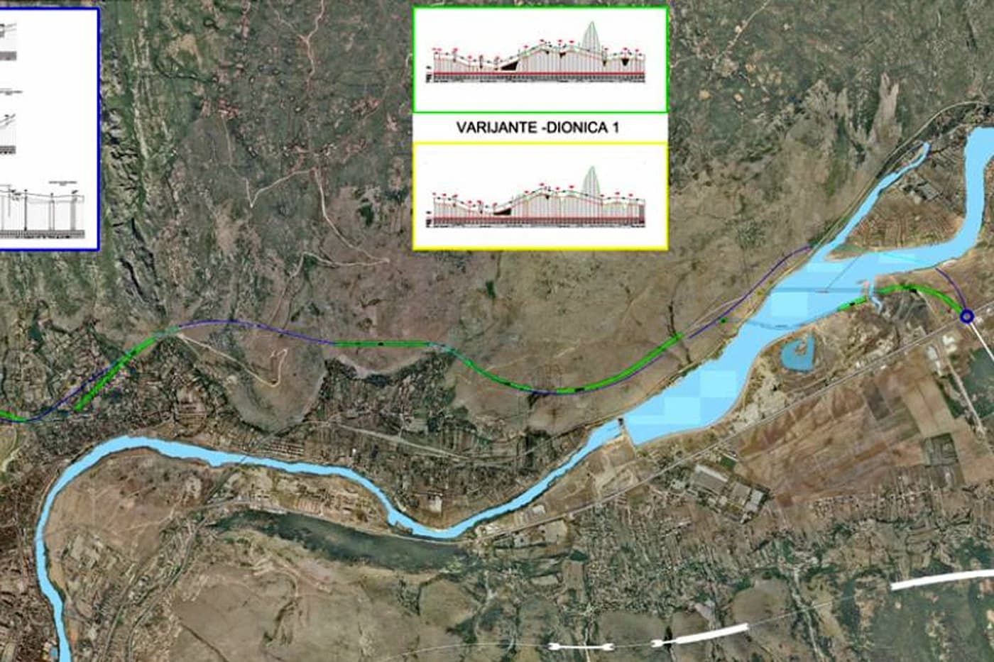 Idejni projekt Sjeverne obilaznice oko Mostara