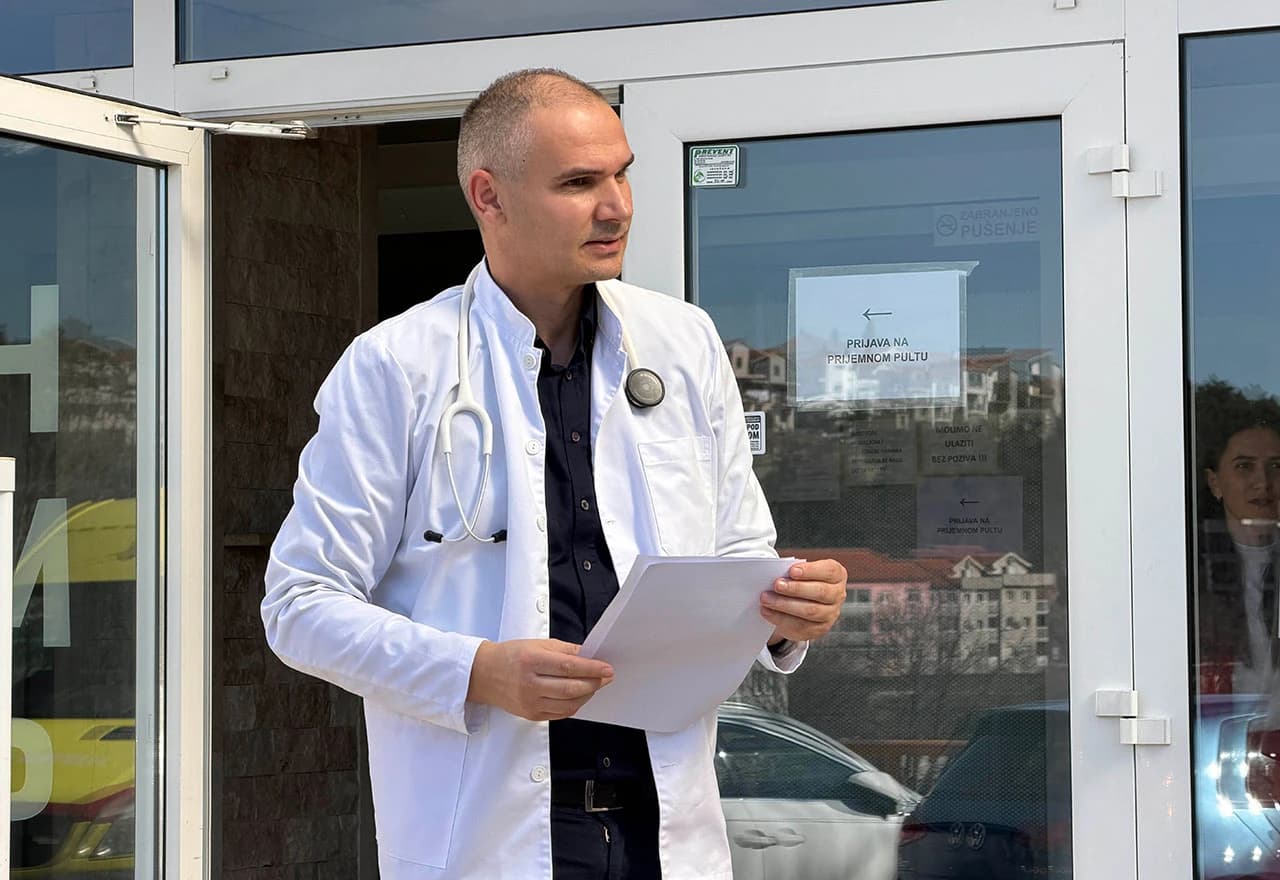 Predsjednik sindikata dr. Frano Musa