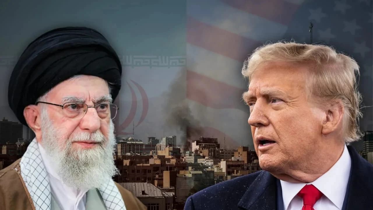 Ajatolah Ali Hamnei i Donald Trump