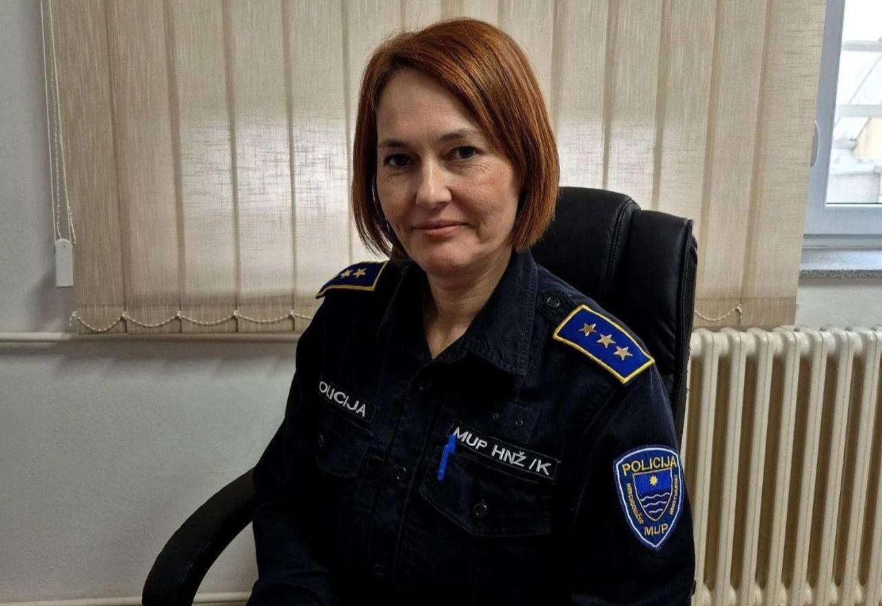 Policijska službenica Ilijana Miloš