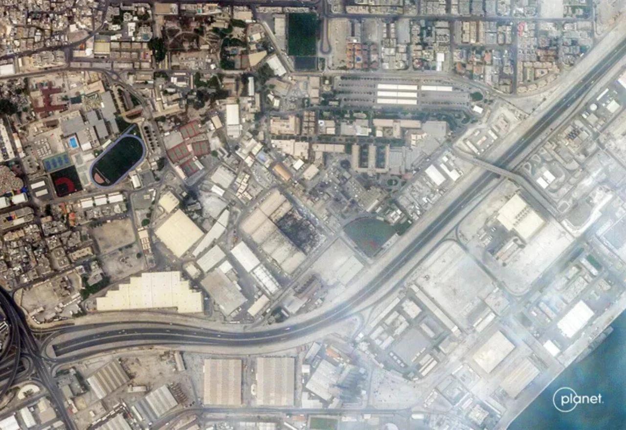 Dim iznad Dubaija nakon iranskog projektila