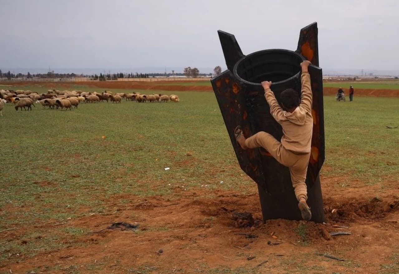 Projektil završio u zelenom polju