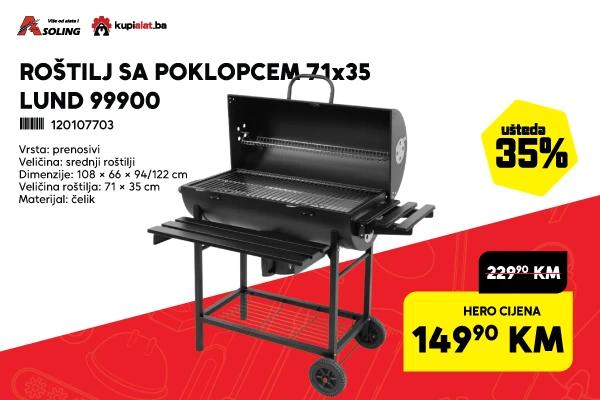 Roštilj s poklopcem