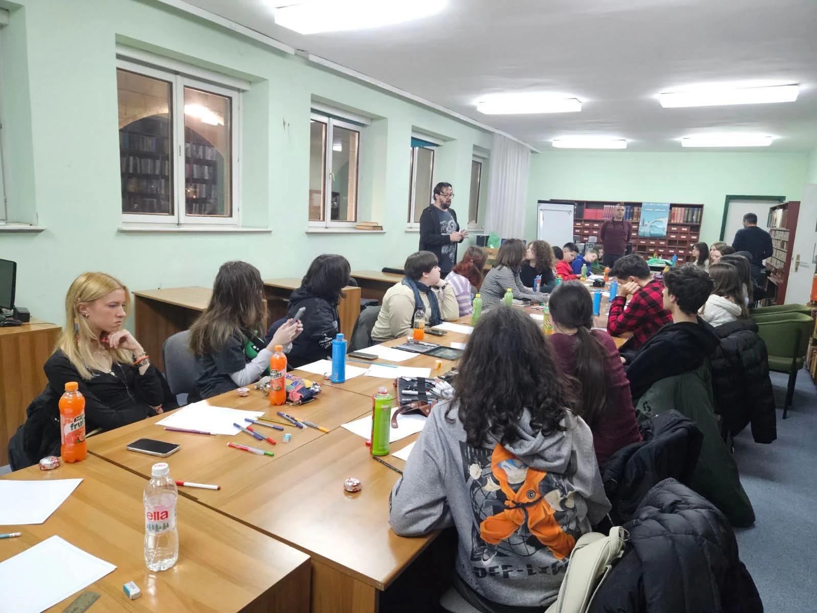 Djeca i mladi u Mostaru otkrivaju svijet stripa kroz kreativne radionice
