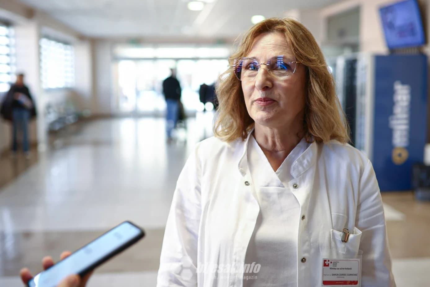 Profesorica Darija Jurišić Ćurković