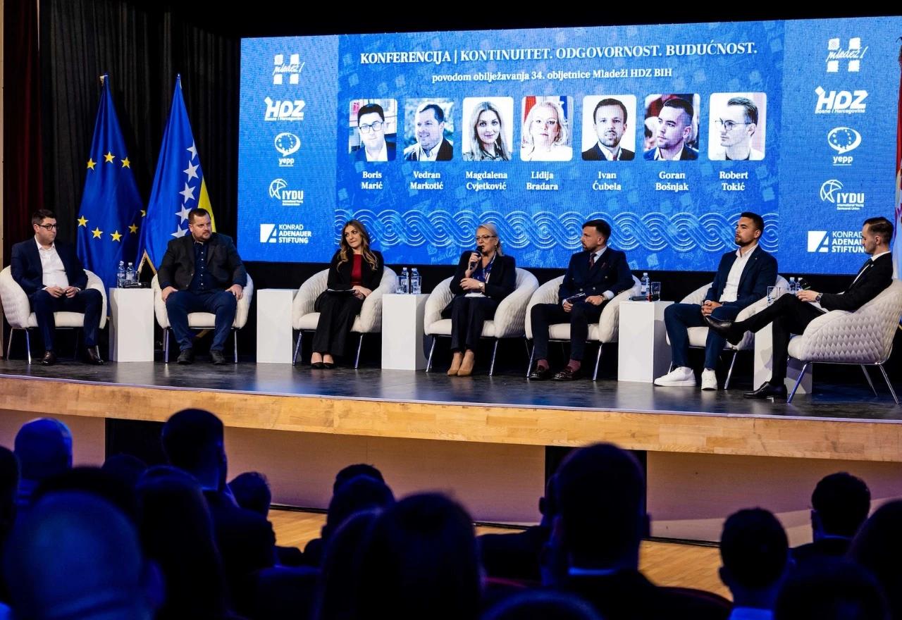 Mladež HDZ-a BiH obilježila 34 godine djelovanja