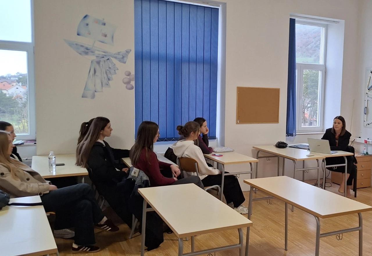 U Gimnaziji Livno održano predavanje u sklopu kampanje "Plavi ožujak"