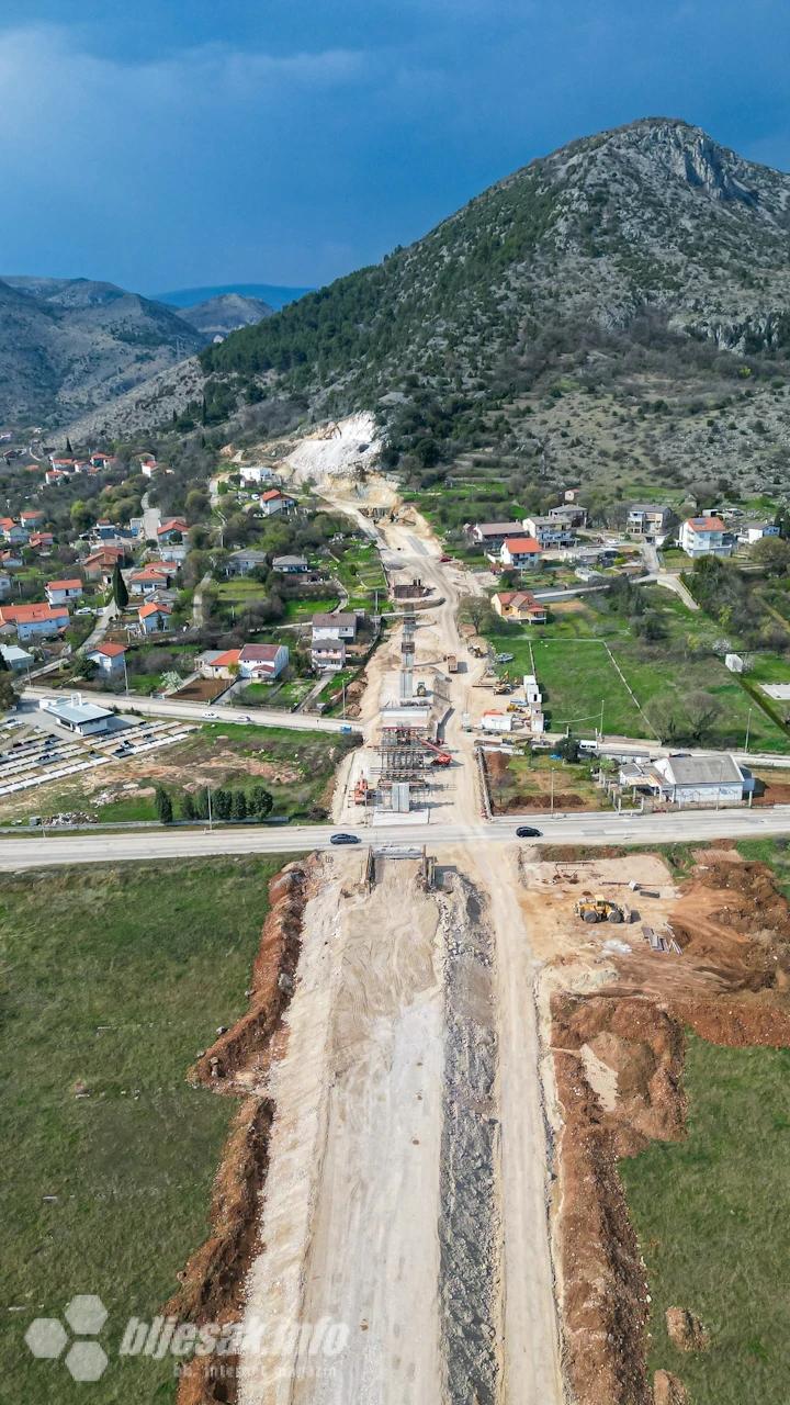Mostar dobiva novu arteriju: Snimke iz zraka otkrivaju stanje radova