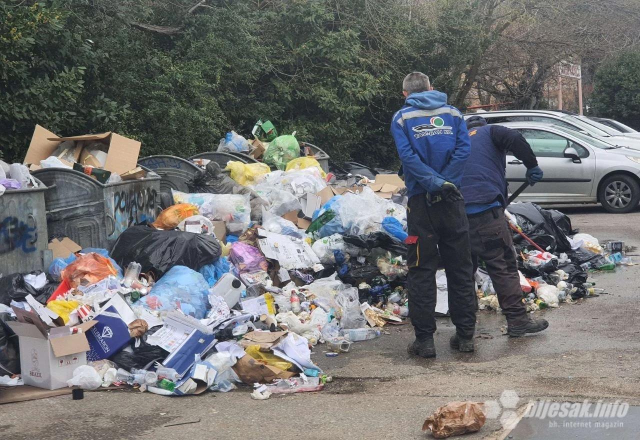 Odvoz smeća u Mostaru